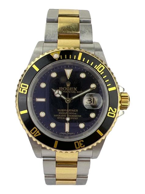 rolex sub bicolor|rolex perpetual submariner.